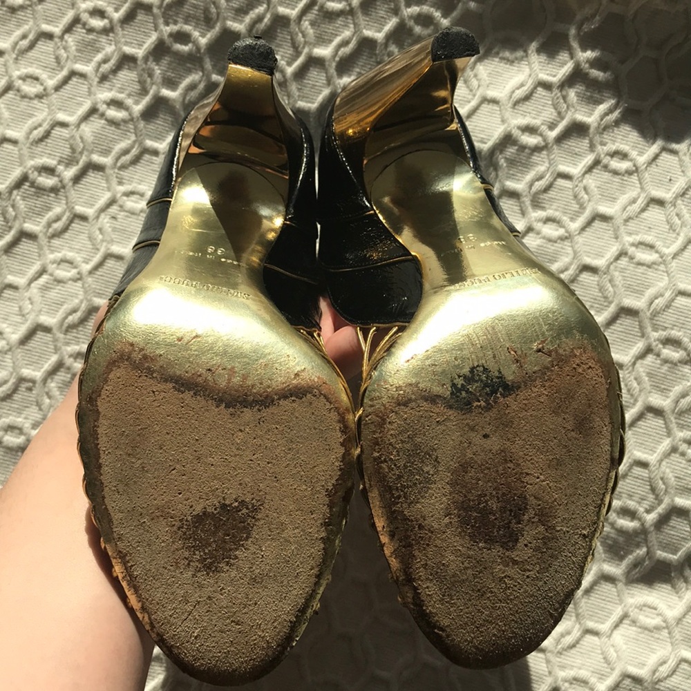 SOLD Emilio Pucci Art Deco heels - Picture 3 of 4
